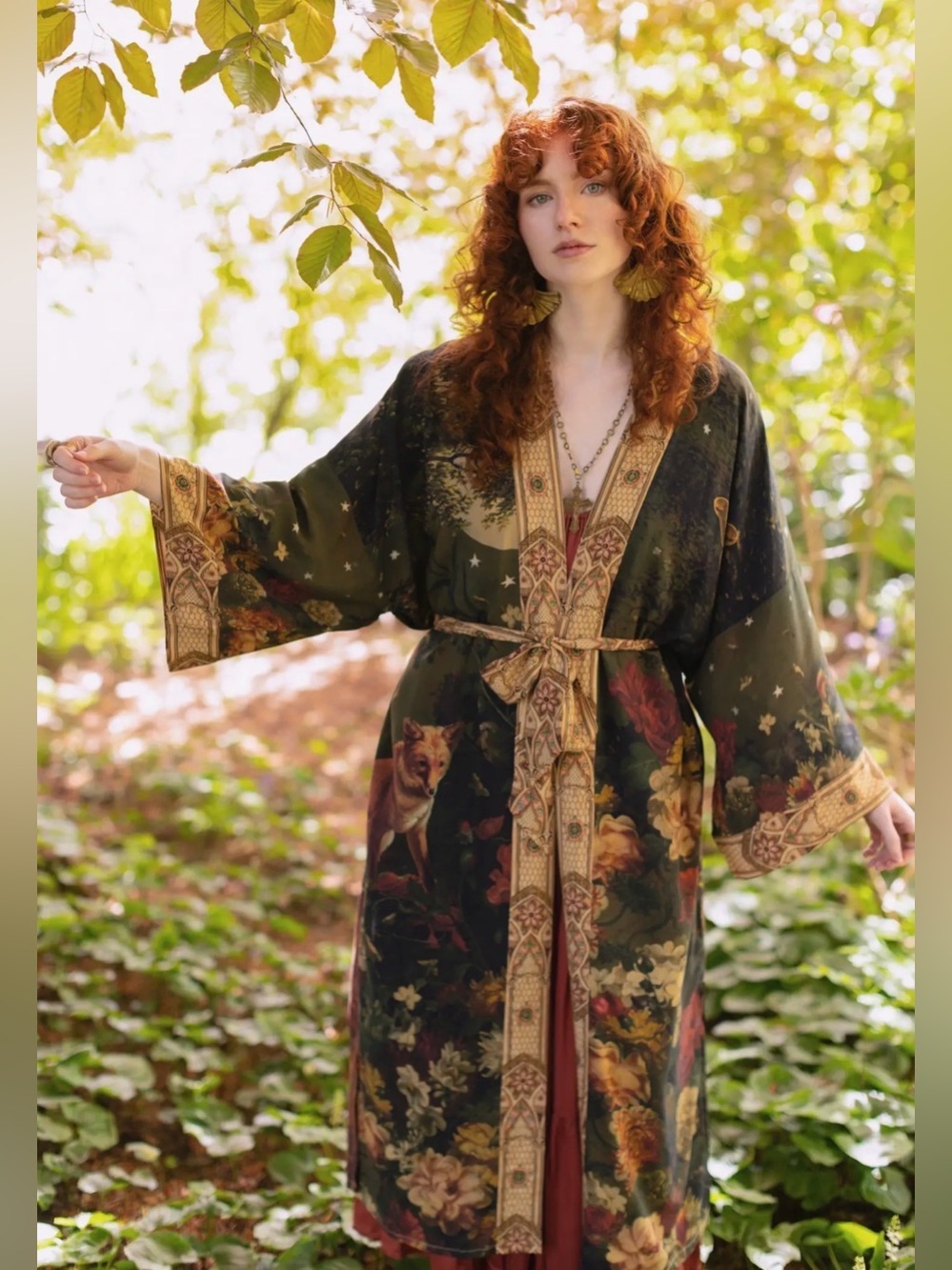 Market of Stars Messenger Opera Duster Joan of Arc NWT Gothic Boho